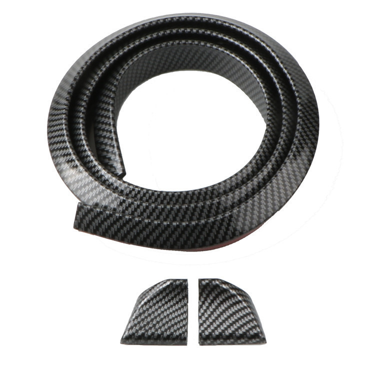 Car Modification Universal Rubber Tail Wing Large Tail Wing Small Tail Wing Wholesale Carbon Fiber Tail Wing Rubber Strip Wing