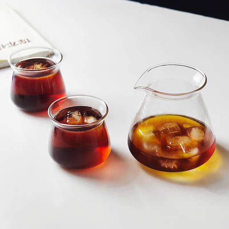 Heat-Resistant Glass Hand-Brewed Coffee Set, Cold Brew Pot, Fair Cup, Coffee Sharing Pot, Iced Americano Coffee Pot Set Heat-Resistant Glass Hand-Brewed Coffee Set, Cold Brew Pot, Fair Cup, Coffee Sharing Pot, Iced Americano Coffee Pot Set