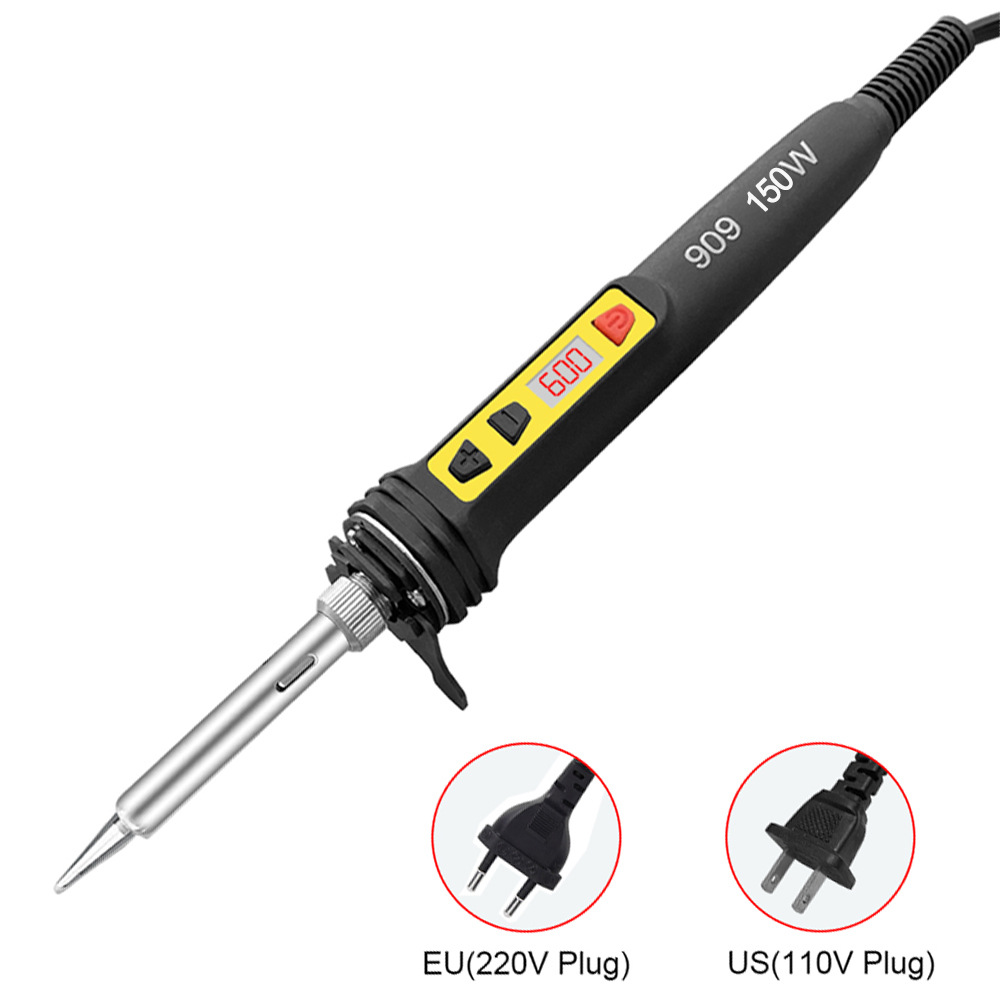 120W calefacción interna pantalla digital temperatura ajustable temperatura constante soldadura eléctrica traje eléctrico luotie soldadura eléctrica pluma herramientas de reparación del hogar