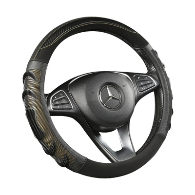 Steering wheel cover anti-off handle cover