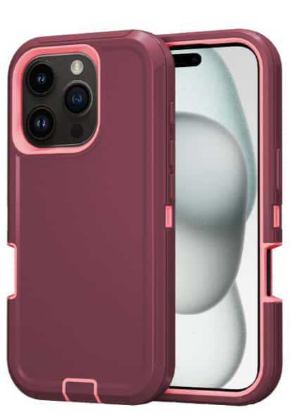 适用于iPhone16promax三防机器人手机壳外贸专供重防三合一手机壳|undefined