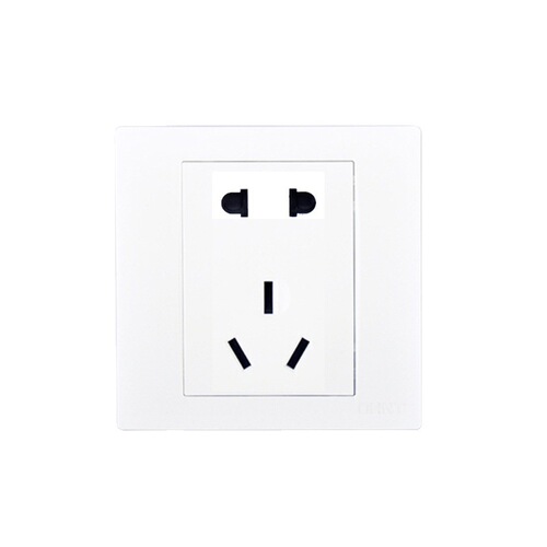 Chint switch socket wholesale type 86 household wall concealed Yabai one open five holes 16a air conditioner two and three plugs