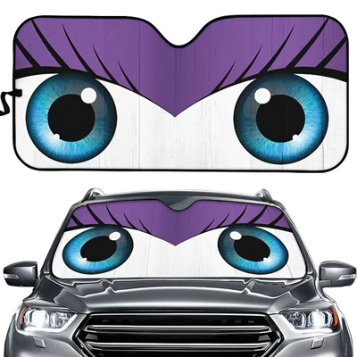 coated silver cloth sun visor evil Sun shade