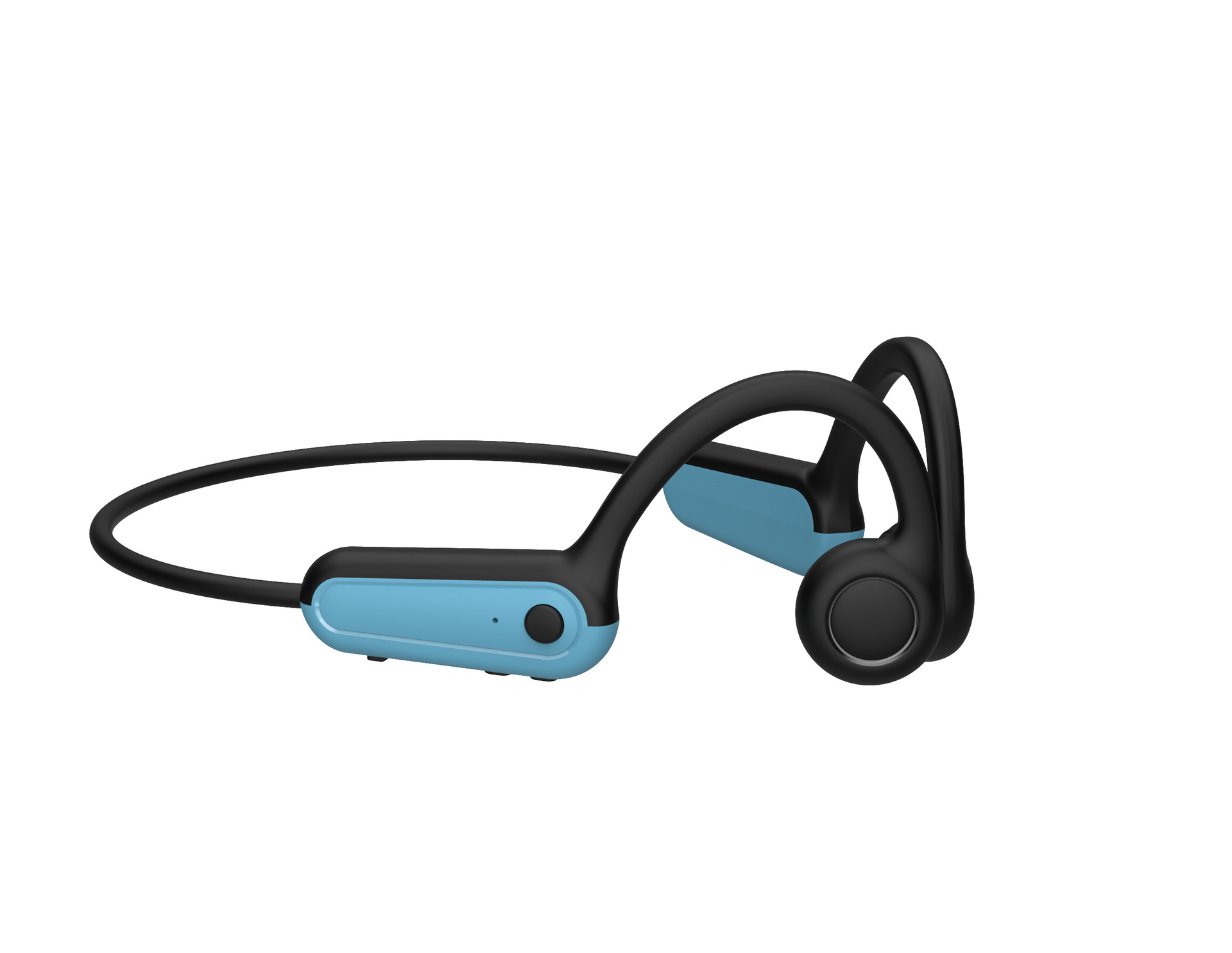 Nuevo transfronterizo conducción ósea nadador auriculares Bluetooth 32G memoria inalámbrica deportiva doble oreja colgante oreja correr