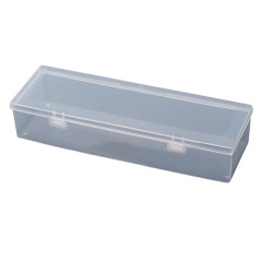 PK7J wholesale long bar box rectangular plastic parts box transparent plastic box component box tool box accessories