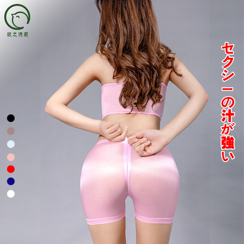 Lure of Desire Factory Direct Sales Sheer High-Elastic Bodycon Zipper Shorts Pajamas for Women Intimate Underwear