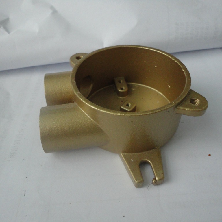 铸造加工 船用铜质插座体 船用铜质开关  船用铜质接线盒加工