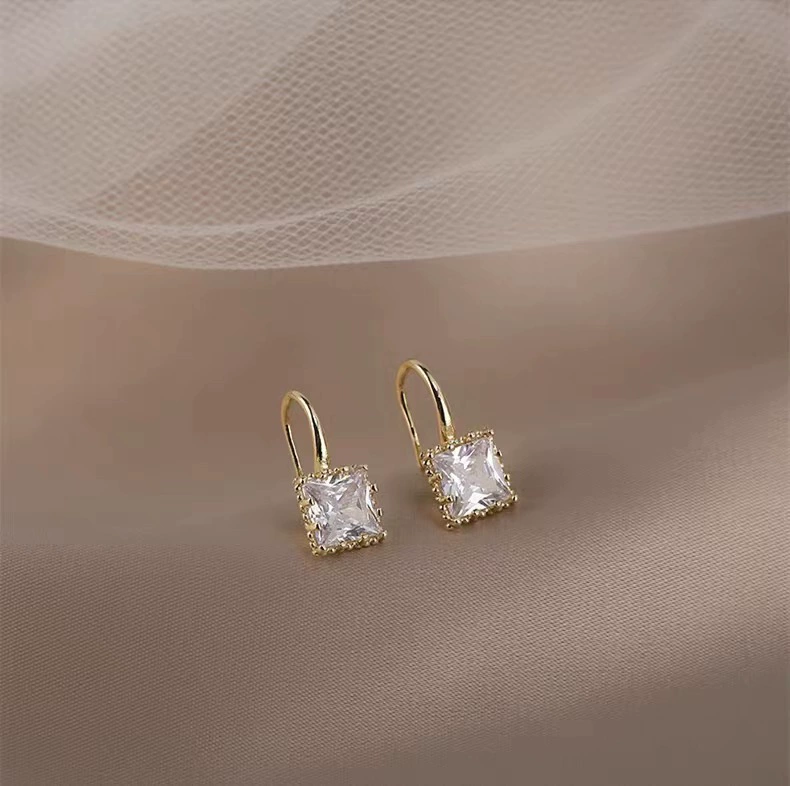 Серебряная игла, высококачественные ретро серьги, серебро 925 образец, стиль высокого качества, французский ретро стиль, опт