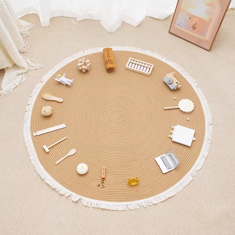 Suministros para la semana de captura de bebés, decoración de cumpleaños, accesorios decorativos, alfombra de lotería, estilo bohemio