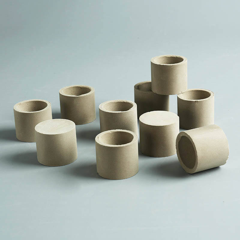 厂家直供火试金贵金属吸收实验室镁砂直筒灰皿