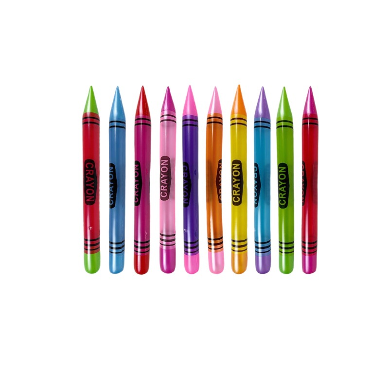 Nuevos productos transfronterizos juguetes inflables de PVC productos de fiesta de verano de crayón gigante para colgar en el aula juguetes de lápiz decorativos