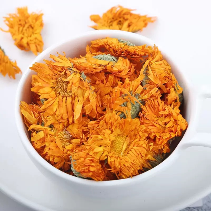 Calendula Flower Tea Jin Zhan Ju 500g Dried Herbal Flowers for Cold Brew and Infusions specifications