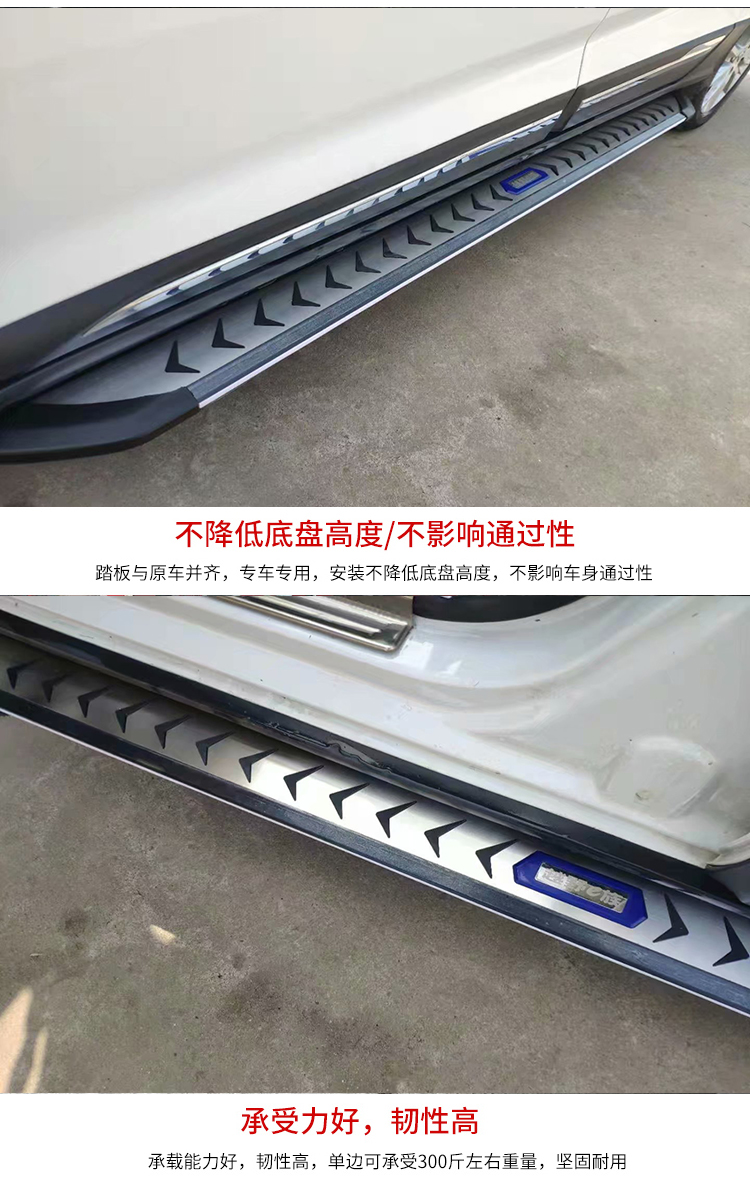 Suitable for 2009-2019 Highlander footrest welcome modification