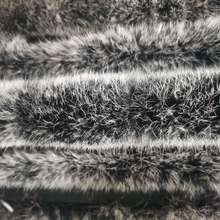 批发帽子霜色家兔毛条白尖用于鞋口袖口汉服斗篷花边服装辅料毛边