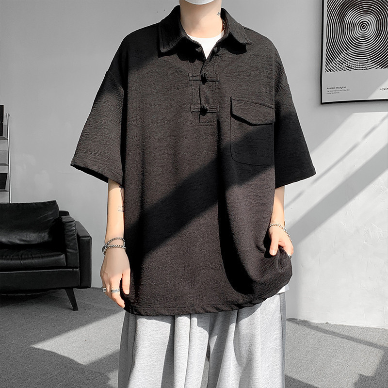 2026 High-Quality Button-Down Short-Sleeve Shirt for Men, Summer Loose-Fitting Solid Color Top - Special Edition 2026 High-Quality Button-Down Short-Sleeve Shirt for Men, Summer Loose-Fitting Solid Color Top - Special Edition