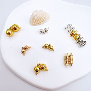18K����ɫ���F�� �~��������朿ۈA����ʯ��diy�Ʒ���