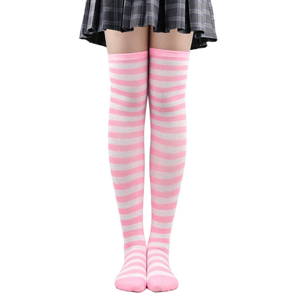 Pink white/thin strip 12