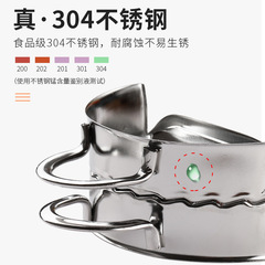 Stainless steel 304 manufacturer wholesale dumpling mold, dumpling maker, dumpling shaping tool, dumpling cutter, water dumpling mold, dumpling skin mold