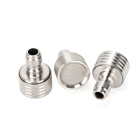 Watering and watering flowers high-pressure car washing water gun 1/4 quick insert stainless steel small shower soft water nozzle nozzle quick connect the gun head