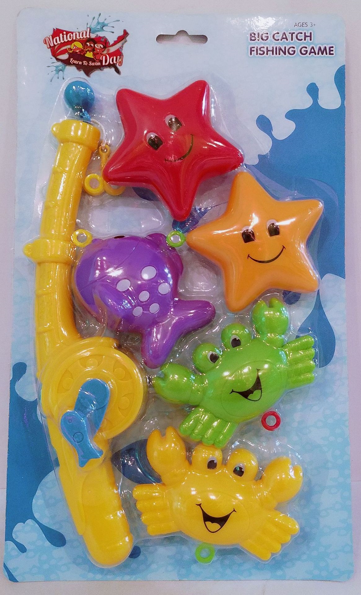 Elefante de venta transfronteriza juego de polo acuático juego de juguetes para niños juego de agua mini dibujos animados juego de pesca juguetes de baño