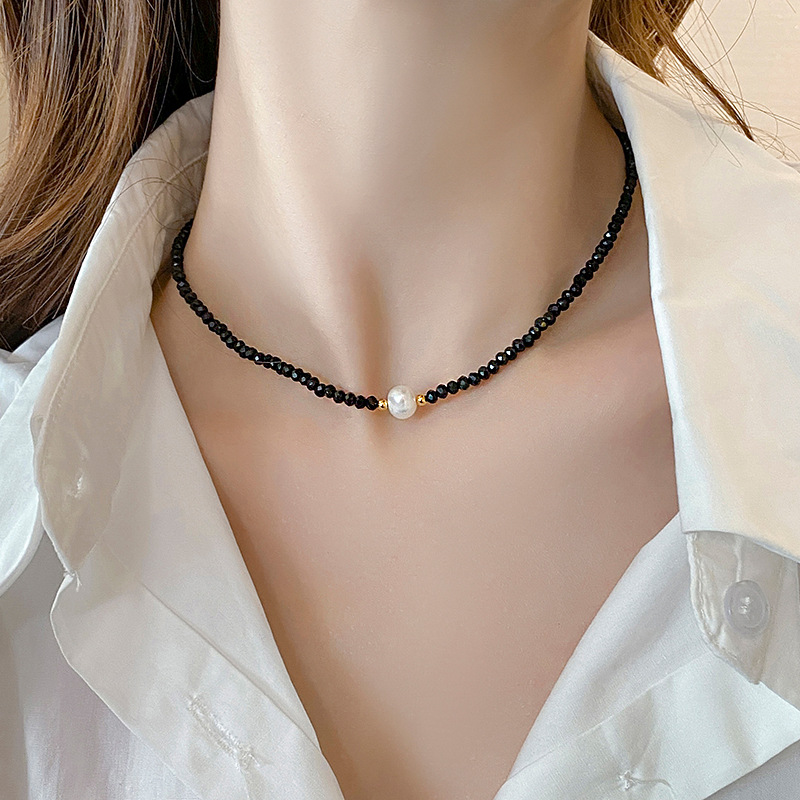 1 Piece Fashion Round Imitation Pearl Pearl Plating Womenu0027S Necklace