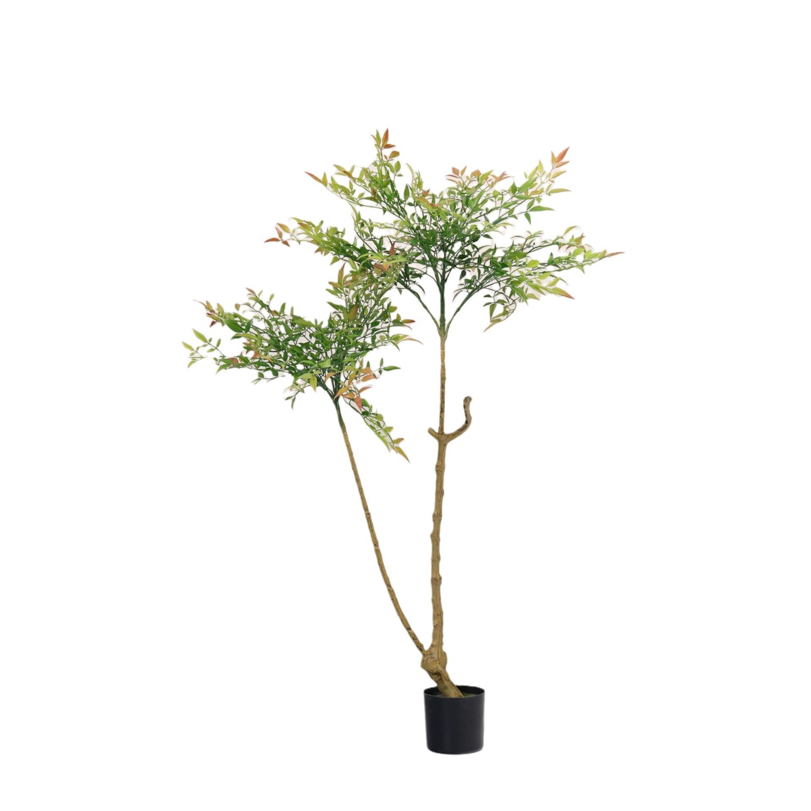 Simulación Gradiente Nantian Bamboo Plantas verdes falsas Plantas en maceta Sala de estar Gran piso Decoración de árbol falso Decoración Planta de simulación