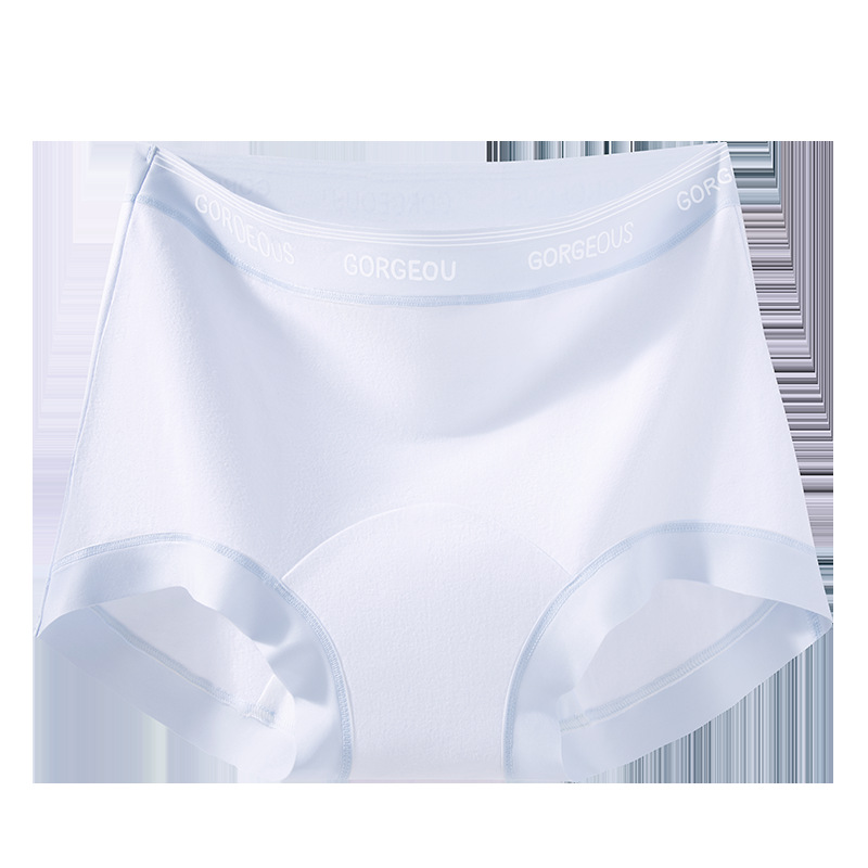Bóxer pequeño entrepierna antibacteriana de algodón puro entrepierna larga entrepierna antibacteriana de algodón puro 10A entrepierna antibacteriana sin costuras calzoncillos para mujer