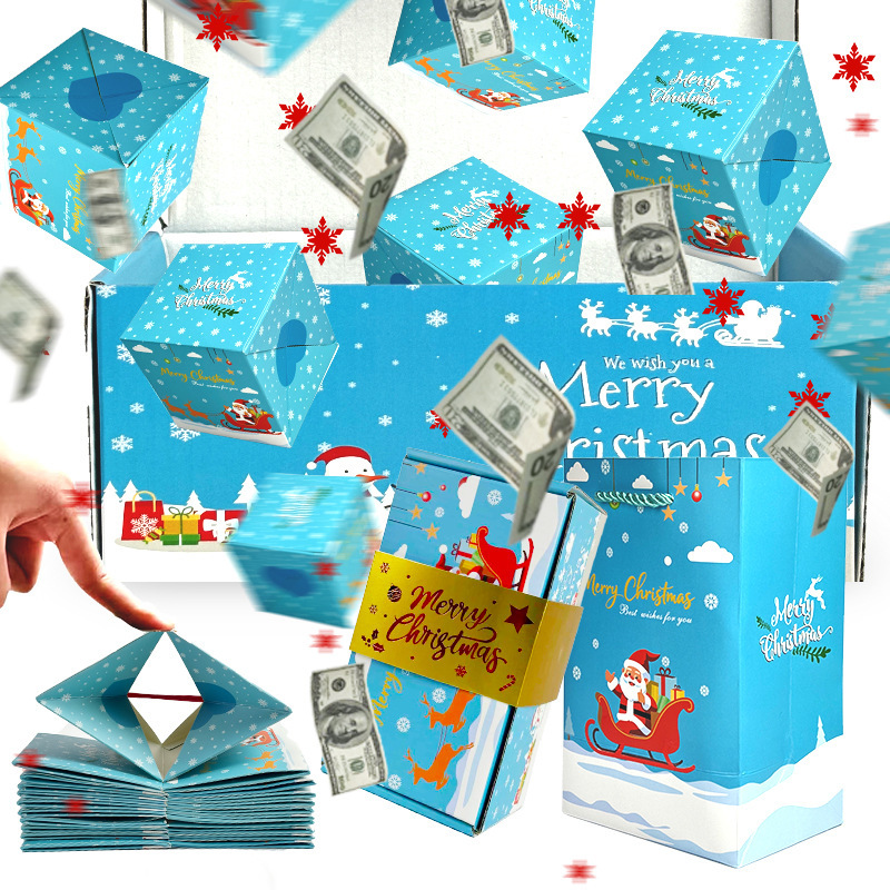 2026圣诞新款跳跳盒Merry Christmas 圣诞礼盒情人节创意礼物跨境|undefined