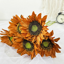 Q 76129 Single-stem sunflower artificial flower ��֦���տ���