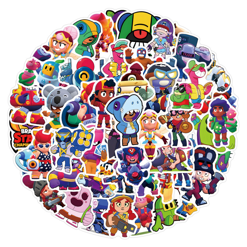 50-110 new Brawl Stras wilderness chaos cartoon game graffiti stickers diy cup luggage 50-110 new Brawl Stras wilderness chaos cartoon game graffiti stickers diy cup luggage