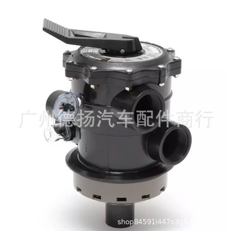 Hayward Sp071620T Pro Series Control Valve Vari-Flo 2inch with Clip Black