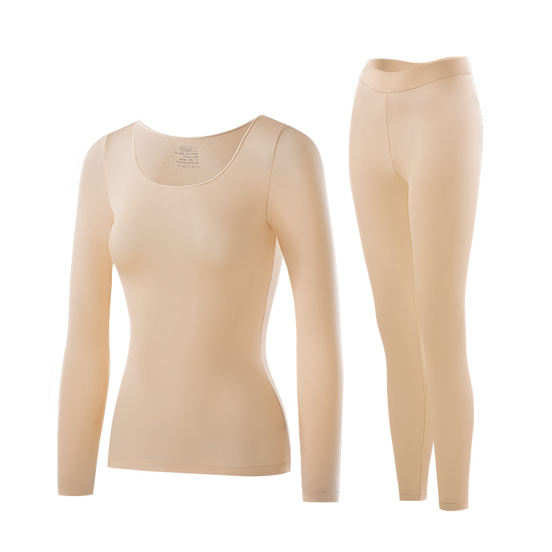 7A piel antibacteriana y hermosa ropa de base de piel ropa interior térmica ultrafina ropa de base de mujer ropa de otoño traje de pantalones largos refrescante