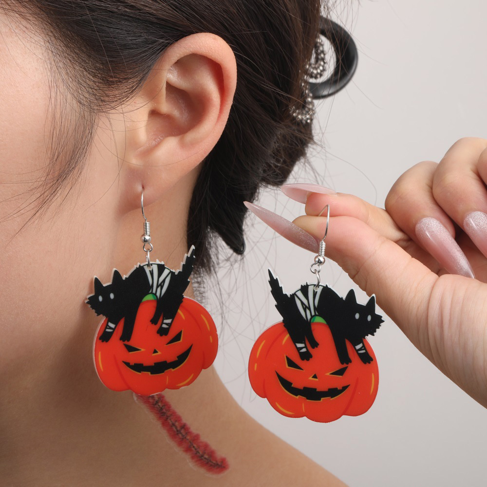 Acrylic ghost earrings
