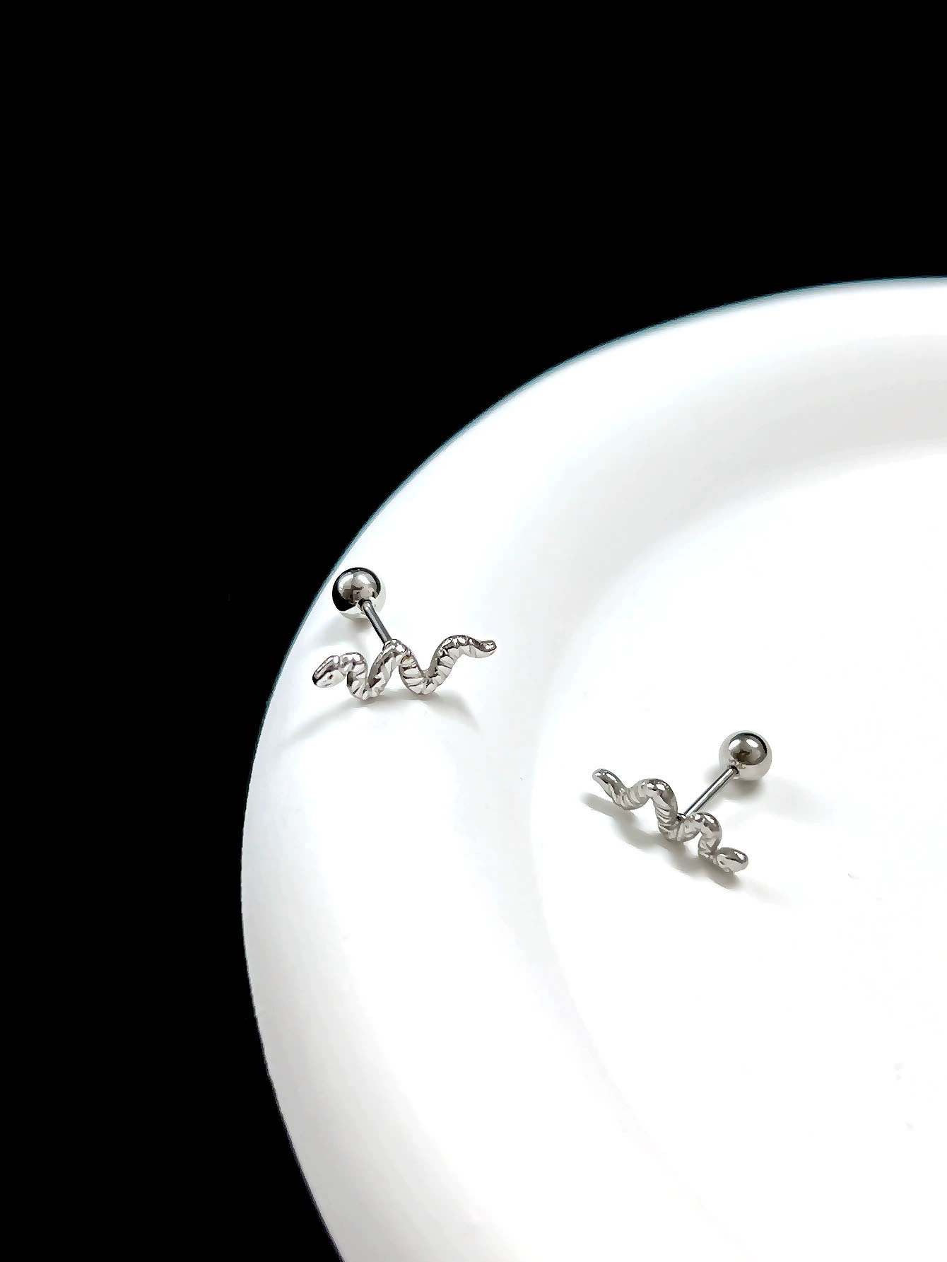Серьги из нержавеющей стали, конструктор, стиль Chanel, простой и элегантный дизайн