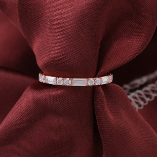 Geometric Irregular Cultivated Diamond Ring Light Luxury Style Ins Amazon Fashion Casual Ring Manufacturer Wholesale