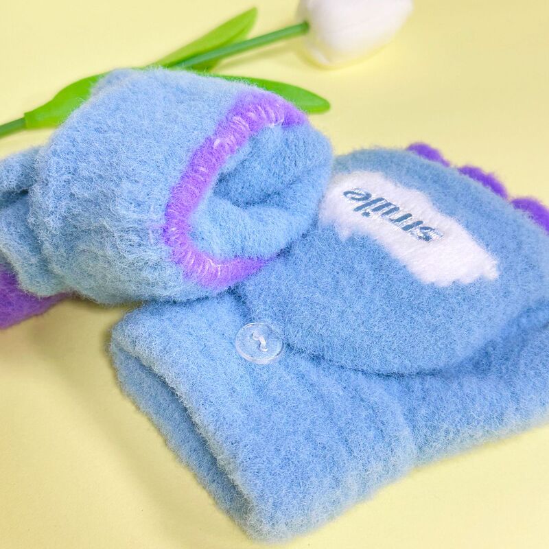 秋冬の新型子供にベルベットをつけて、字を厚く書いて、屋外で保温します。|undefined