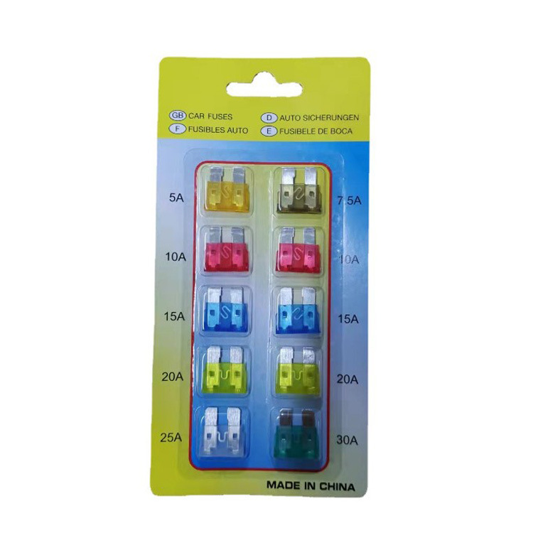 Car fuse insert 4S shop car fuse small medium fuse 10-30A fuse product as shown in figure