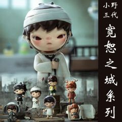 POPMART バブルマート ブラインドボックス ヒロノ 小野 3rd Generation City of Forgiveness シリーズ フィギュア オーナメント ギフト おもちゃ