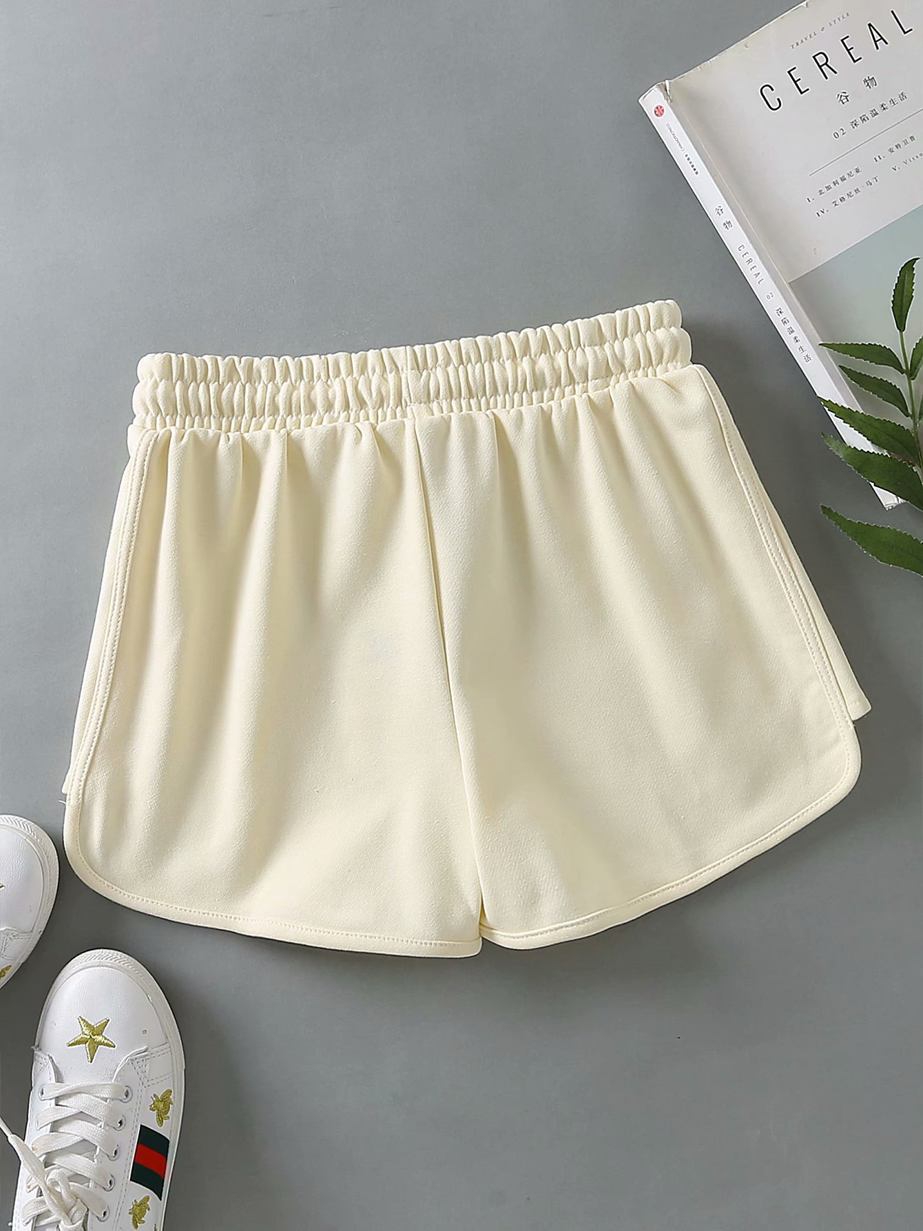 solid color casual sports shorts  NSAM38383