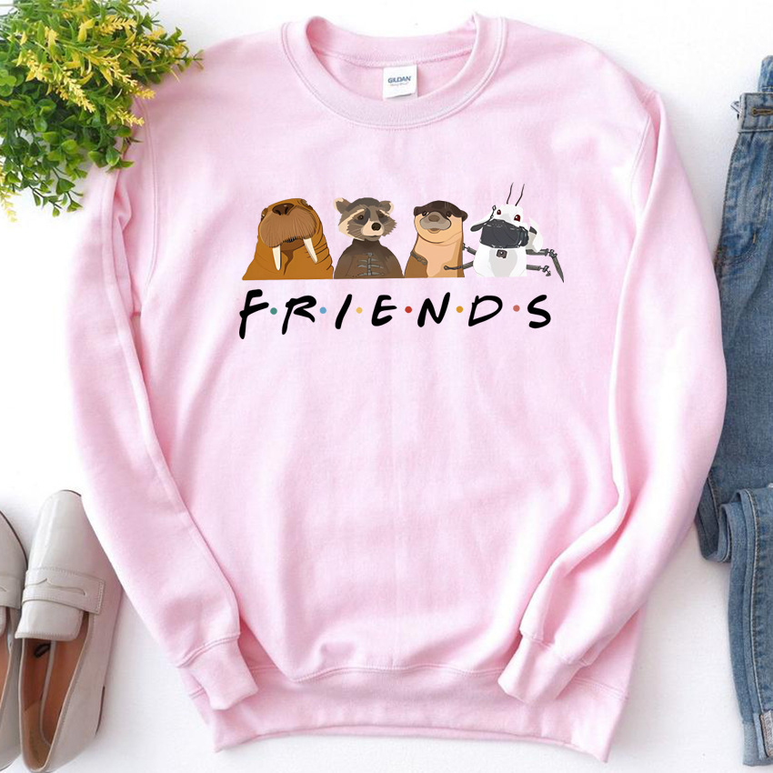 Lylla & Rocket Teefs Floor Sweatshirt GoTG3 Rocket Lylla Hoo