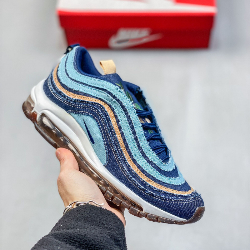 Pure original Max 97 retro bala reflectante aire cojín zapatos de trotar transpirable amortiguación versátil zapatos deportivos casuales de moda para hombres y mujeres