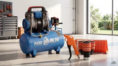 1680W Pure Copper Core Small: Hava kompressorları - minbao-1280w-9l