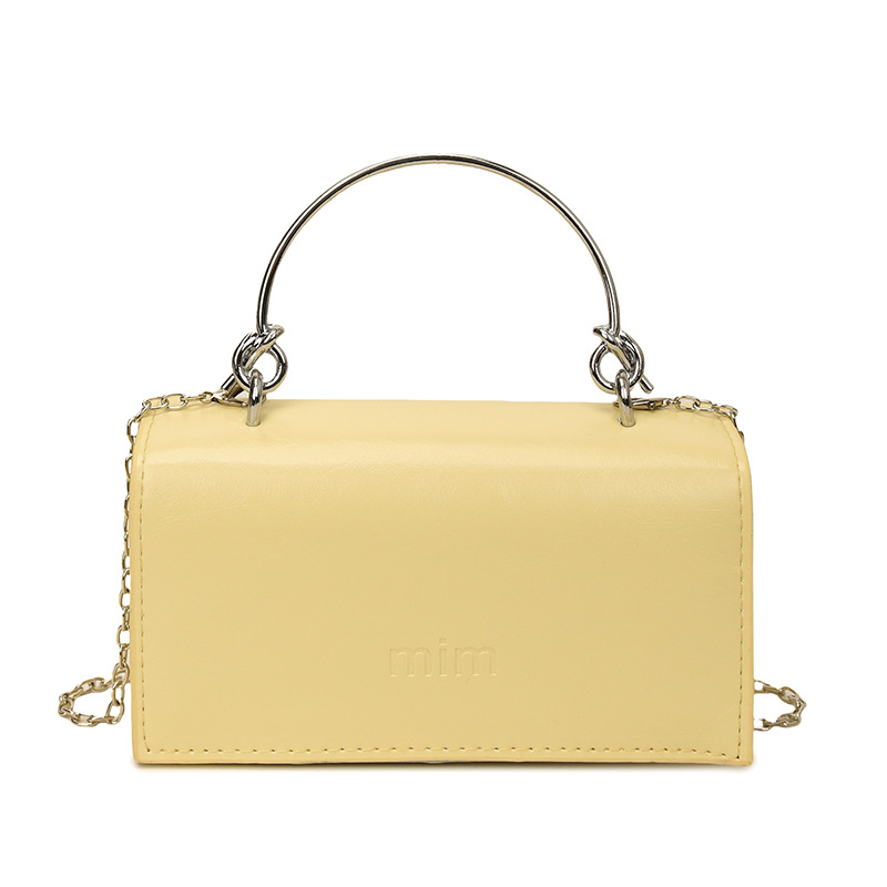 Cadenas de alta sensación mini bolso cuadrado para mujeres 2025 nuevo bolso de mano comercio exterior transfronterizo bolso de hombro