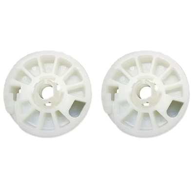 2 Pieces of 82473D3000 Suitable for Hyundai Kia Left Window Regulator Drum Gear Shaft