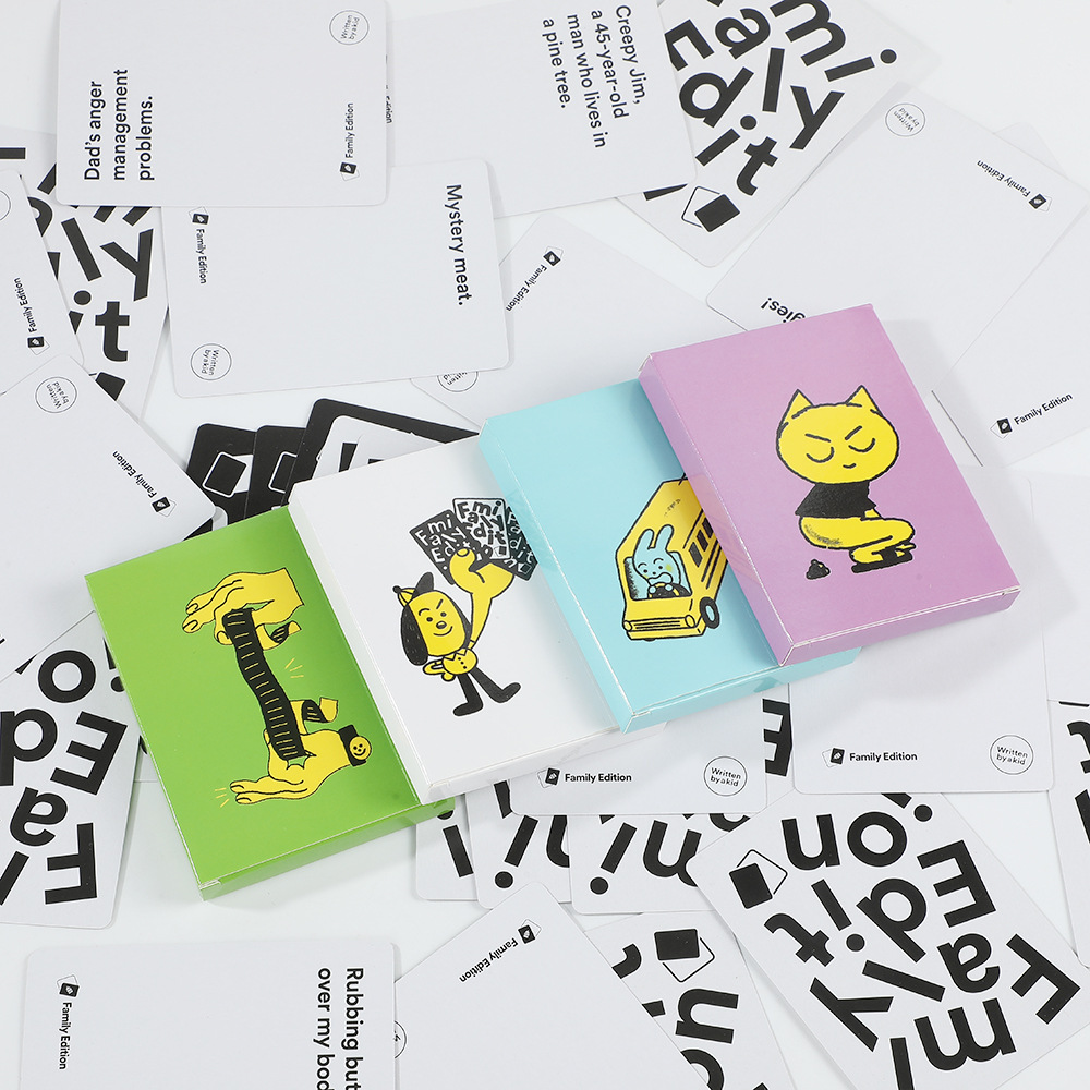 Cards against humanity family edition jogo de tabuleiro festa_voghion.com
