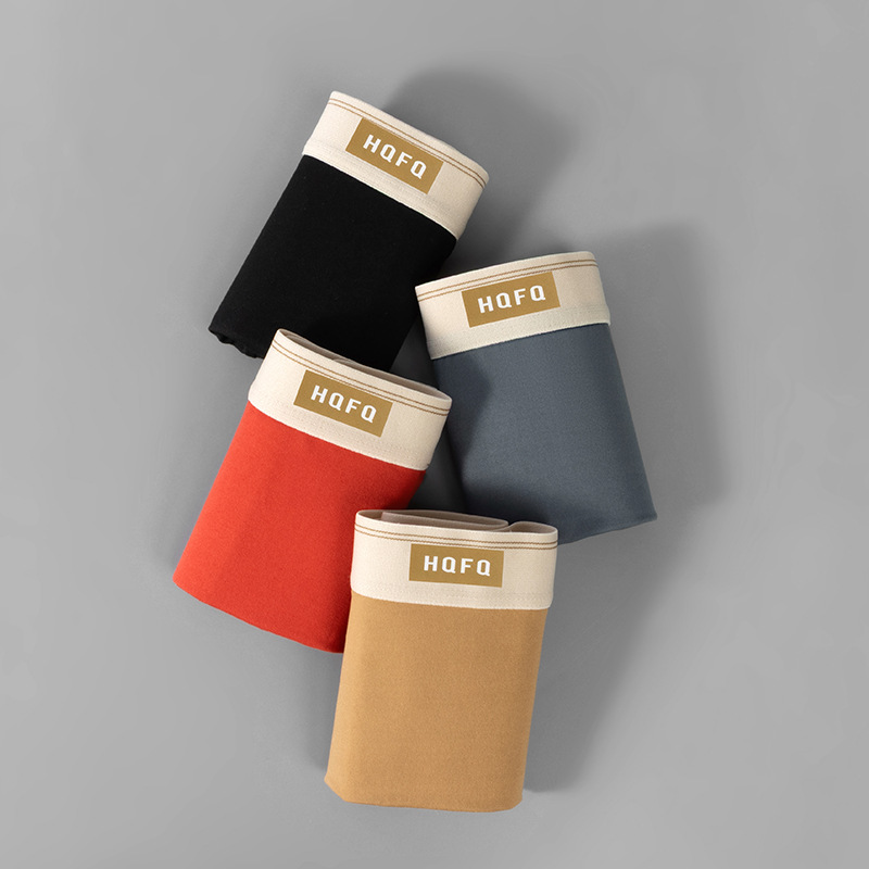 Pantalones interiores de hombre desnudas, suaves antibacterianas, entrepierna transpirable, pantalones elásticos de tamaño grande, fábrica directa