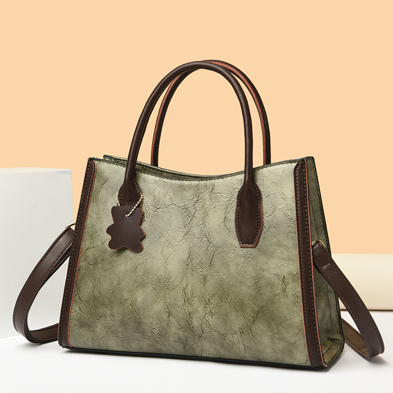 Handbag Women's Large Capacity Bag 2024 New Tote Bag Soft Leather All-match Trendy Elegant European and American Fashion Crossbody Bag_voghion.com