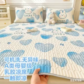 四件套;冰丝席;纤维被