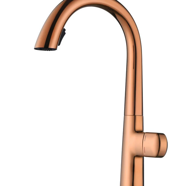 Golden, pink gold