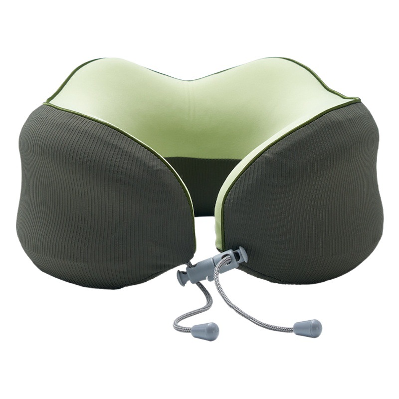 Nueva espuma de memoria transfronteriza almohada en forma de U almohada de viaje portátil almohada de cuello cómoda almohada de descanso para el almuerzo almohada cervical almohada en forma de U